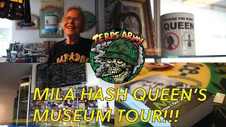 MILA THE HASH QUEEN’S MUSEUM TOUR!! | Terps Army
