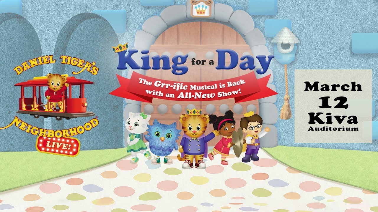 DANIEL TIGER LIVE: KING FOR A DAY - 3/12 - YouTube