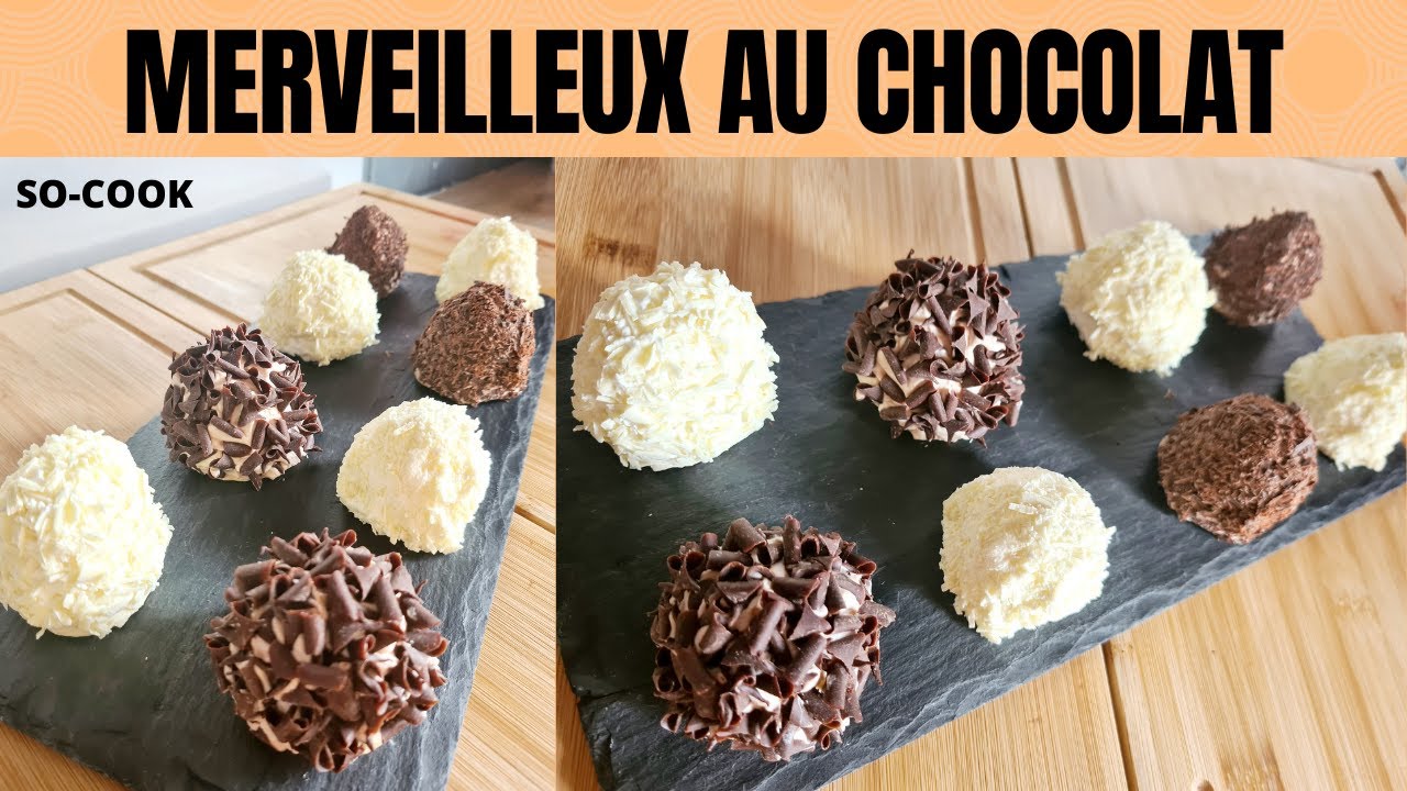 recette de Merveilleux au chocolat