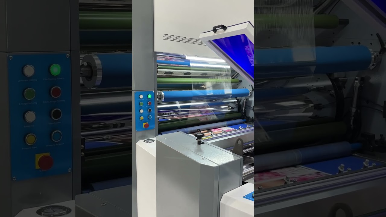 GGL1080+T High Platform Laminator with Hot Knife