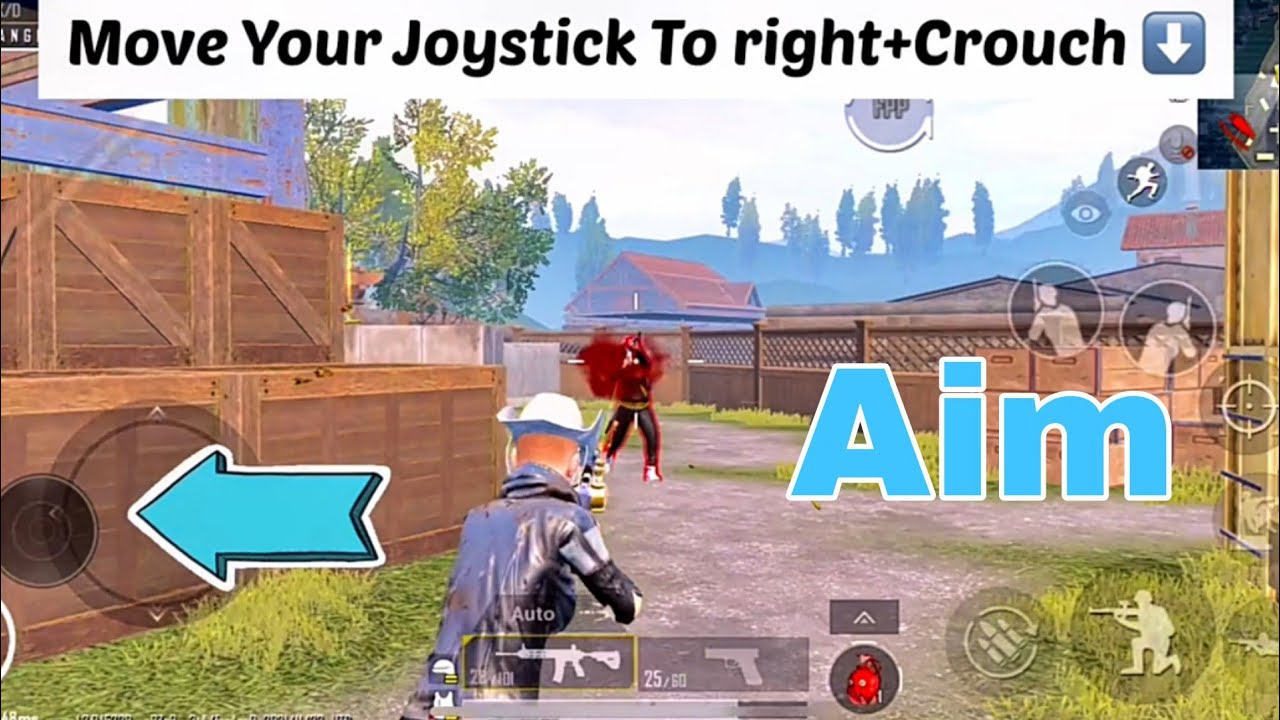 Perfect Aim Shoot Trick 😱😱 PUBG MOBILE 