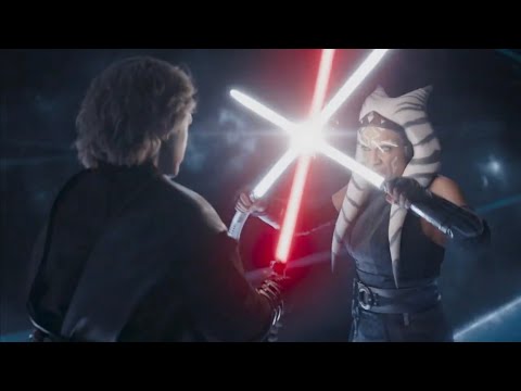 Ahsoka-full fight scene-Darth Vader vs Ahsoka Tano