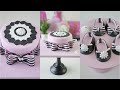 Fondant Baby Shoes with Bow Cake (Tutorial/How To)돌케이크 생일케이크만들기 특별한케이크 토퍼