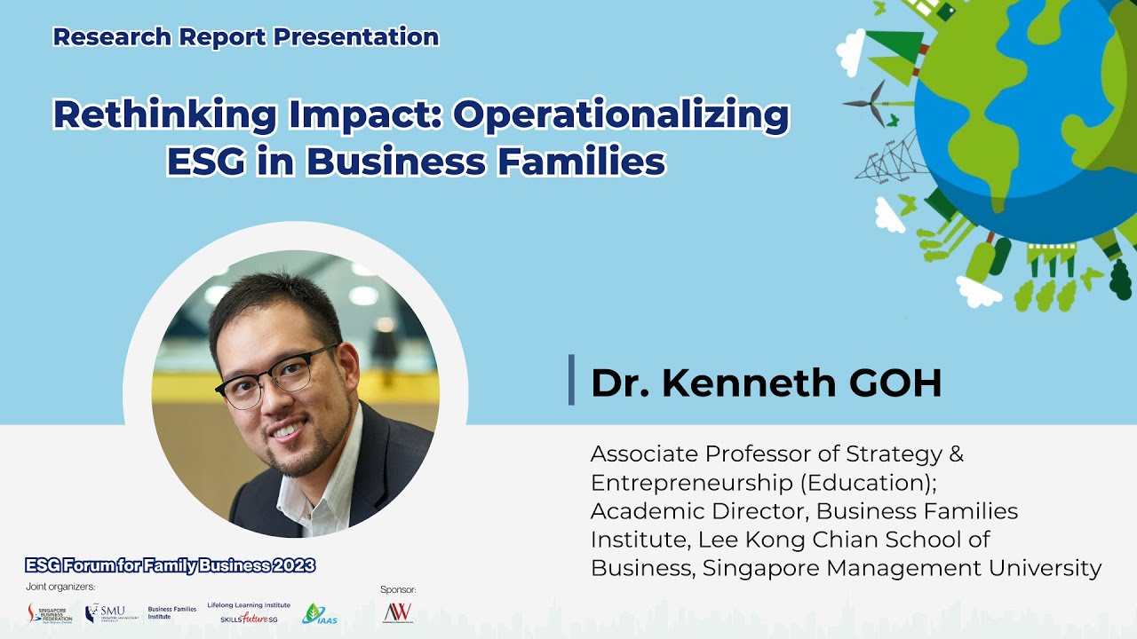 ESG Forum for Family Business 2023 - Rethinking Impact ...