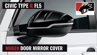 無限 Mugen Door Mirror Cover - FL5 CIVIC TYPE R