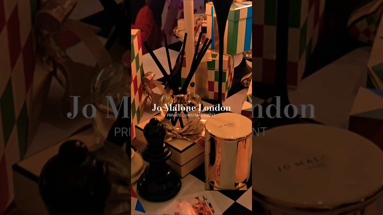 Jo Malone London Townhouse Private Christmas Event 🎄✨️ 