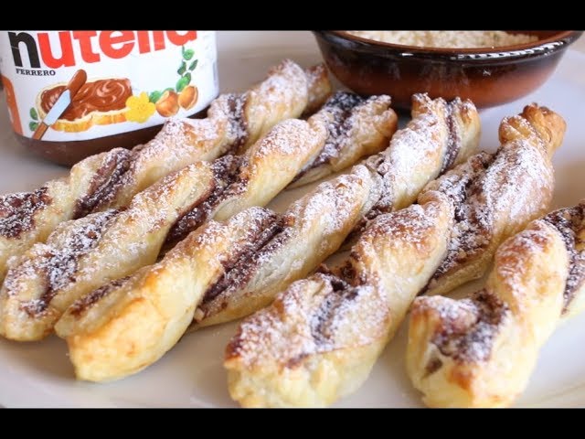 Etoile feuilletée au Nutella/mayaencuisine 