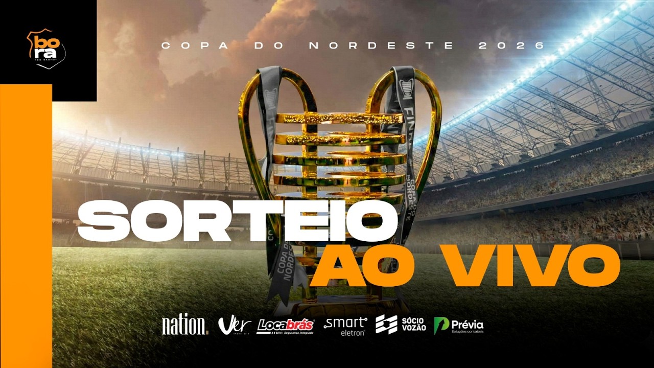 🚨 SORTEIO DA COPA DO NORDESTE! AO VIVO! QUEM O CEARÁ VAI ENFRENTAR NA FASE DE GRUPOS?