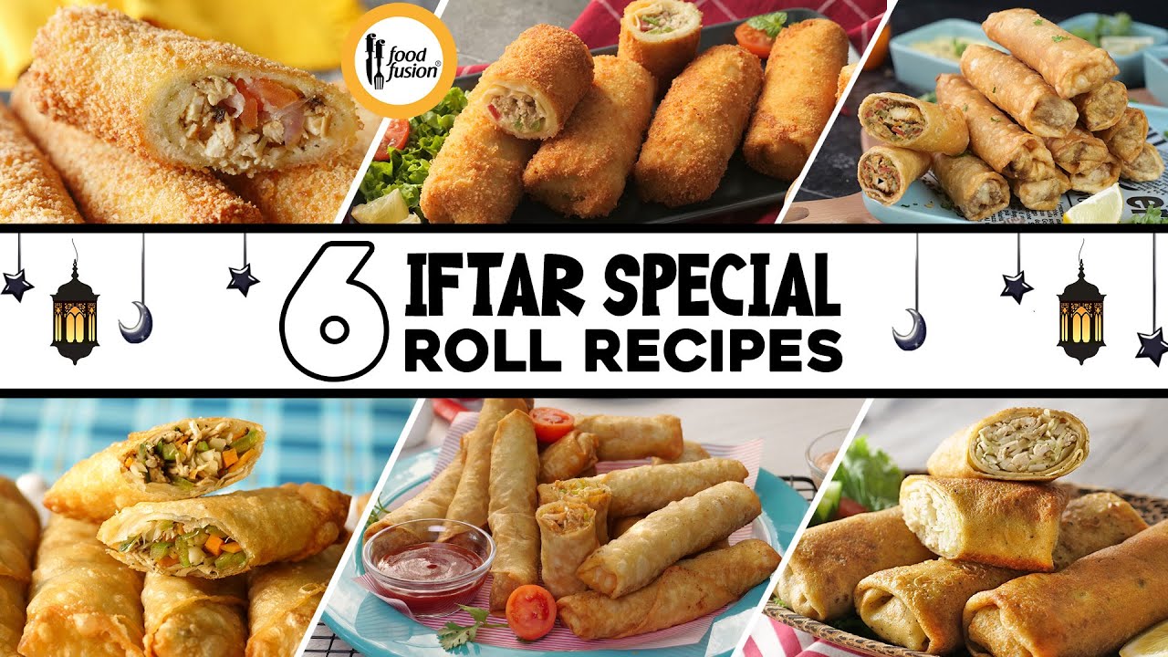 6 Freezer Friendly Roll Recipes - Ramadan Special  by Food Fusion