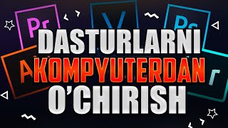 KOMPYUTERGA O`RNATILGAN DASTURLARNI TO`G`RI O`CHIRISH / WINDOWS 10 DA /