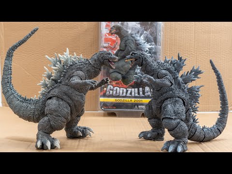 Godzilla 2001 (GMK) Action Figure by Hiya Toys Review and