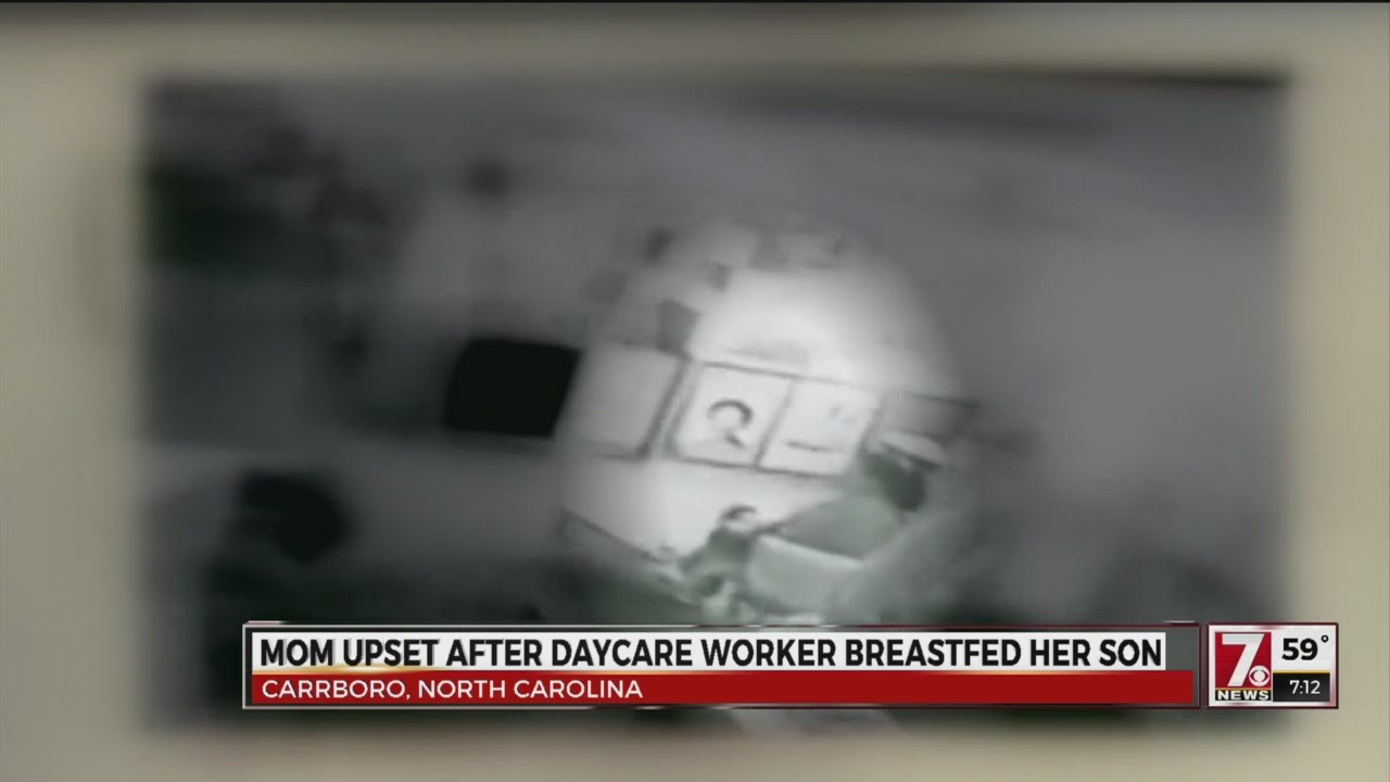 Mom upset after daycare worker breastfed her son