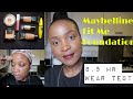 Trying Out the Maybelline Fit Me Matte Poreless Foundation (Uk) & Other Maybelline Products