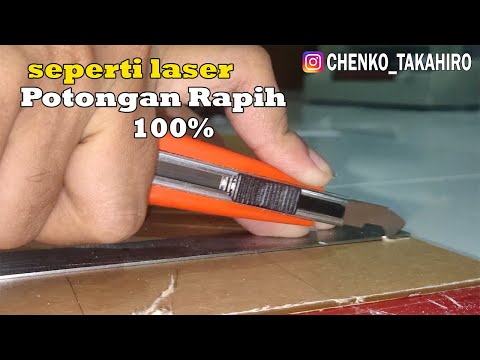 Video: Apa alat terbaik untuk memotong kaca plexiglass?