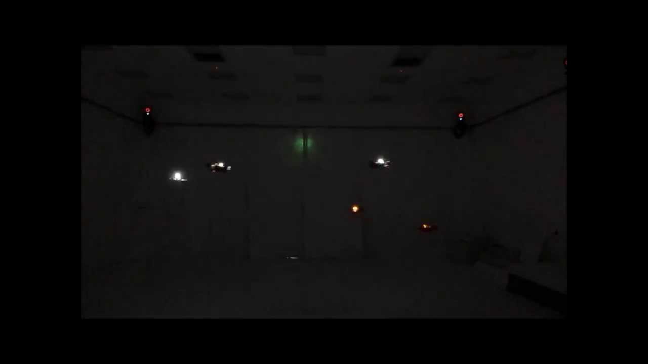 UAV Formation: Spiral (Front View)