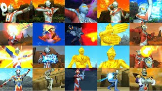 【大怪獣バトル ウルトラコロシアムDX 必殺技集 ウルトラマン編】全34種 Ultraman