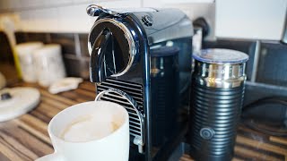 My Experience Nespresso CitiZ & Milk Coffee Machine! YouTube