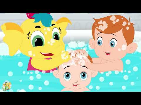 Time for a Bath! Fun Hygiene Song for Kids | Catchy Nursery Rhymes | Baby Toonz Nursery Rhymes