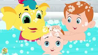 time bath fun hygiene song kids catchy nursery rhymes baby