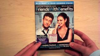 Friends With Benefits Blu-Ray Unboxing