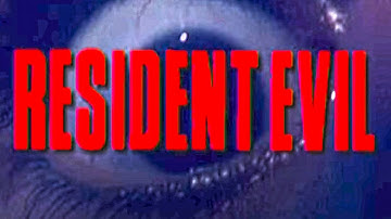 RESIDENT EVIL (1996) - Start Screen and Intro Cutscene