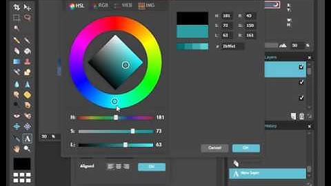 Pixlr Part 3: Layers, Text and Drop Shadows