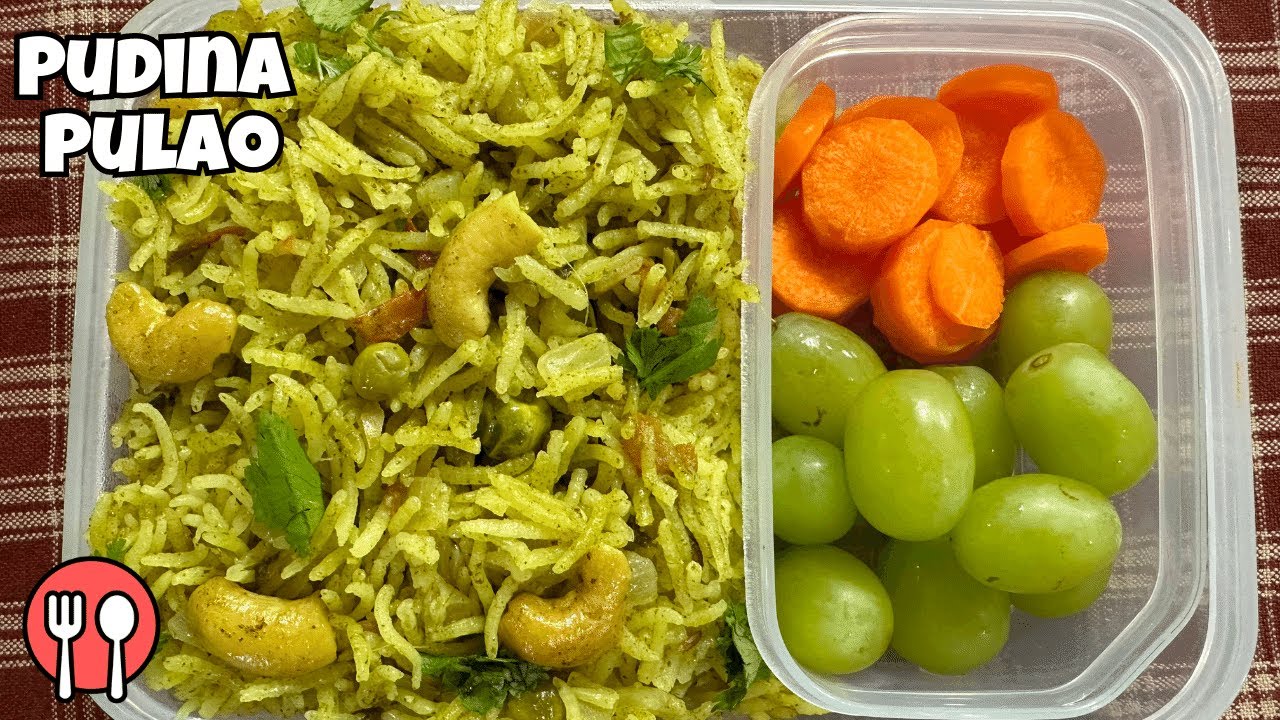 simply-yummy-pudina-pulao-lunch-box-recipe-kids-will-love-it