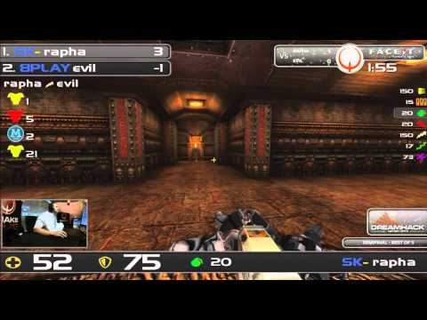 DHW2013 - Quake Live (SEMI FINAL) - rapha vs evil