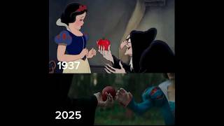 Snow White 1937 VS 2025 #snowwhite #snowwhite2024 #disney