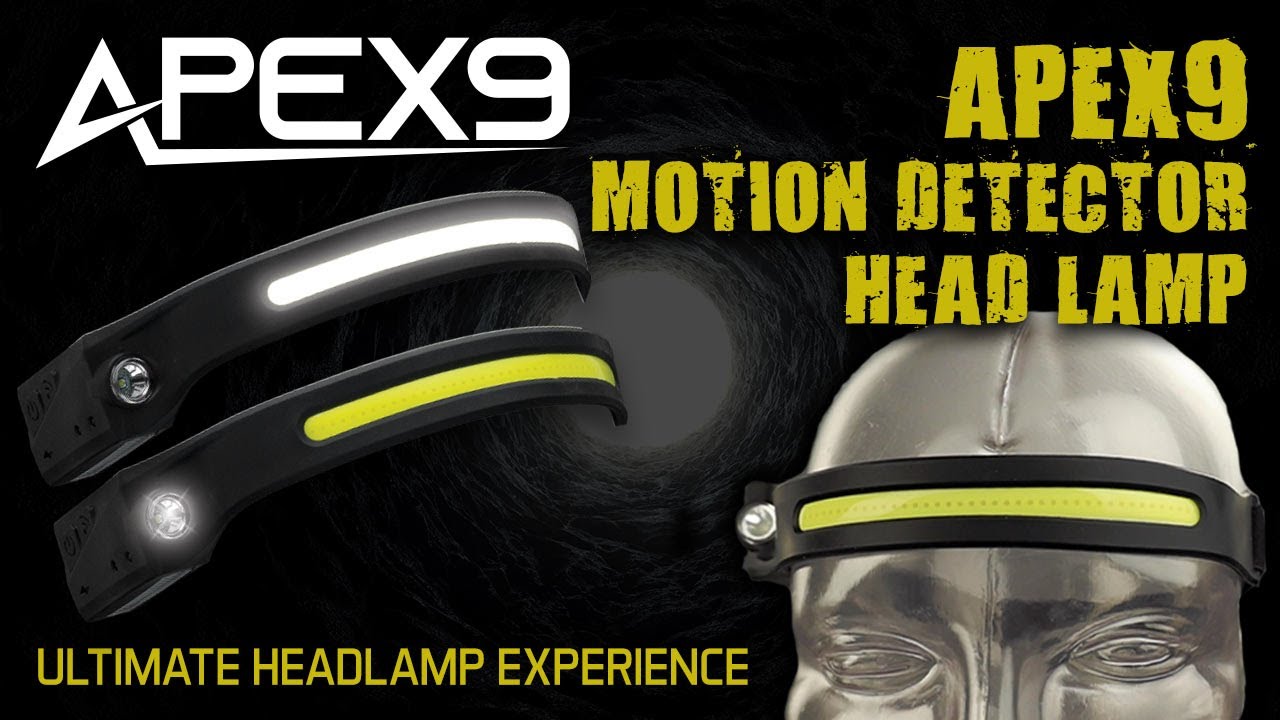 CH Kadels: THE Apex9 Motion Detector Head Lamp is a Game Changer!