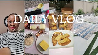 SILENT VLOG | A Day In The Life | Clean and Bake Rusks with Me | Zimbabwean Youtuber