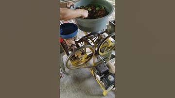 cara menggiling sambal pecel dengan mesin giling