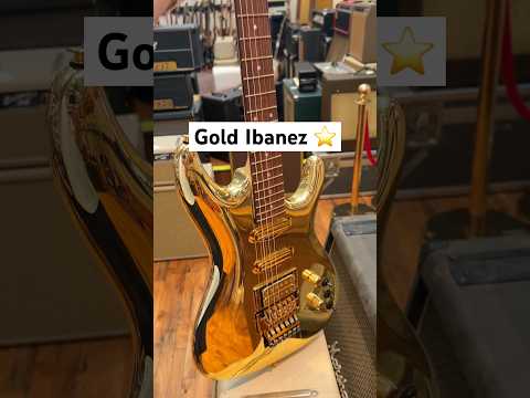 Hot Or Not All Gold Ibanez Joe Satriani Signature Ibanez Guitar Joesatriani Shred Guitarist 