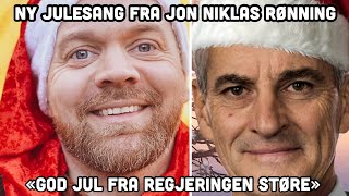 «God jul fra regjeringen Støre» - Jon Niklas Rønning