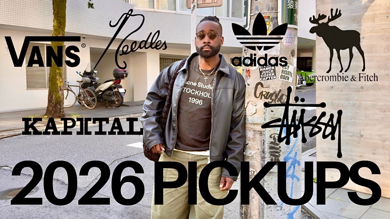 BEST 2026 PICKUPS | JAPAN CLOTHING HAUL - YouTube