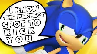 Sonic the hedgehog out of context