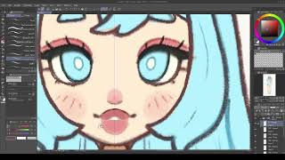 ♡ Commission Speedpaint 2 // CLIP PAINT STUDIO ♡
