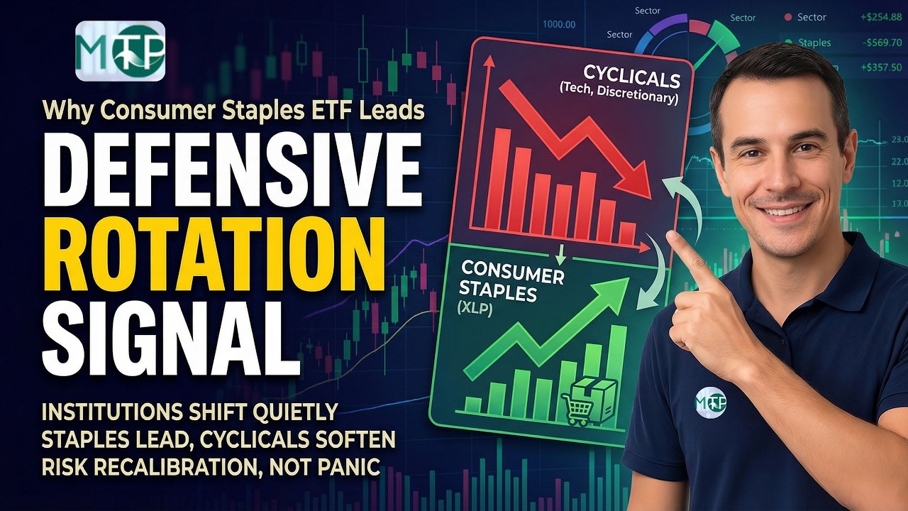 Why Consumer Staples ETF Leads When Institutions Rotate Defensive