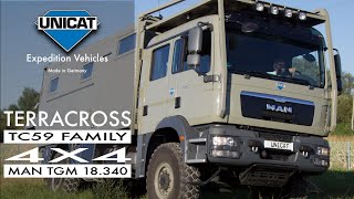 UNICAT Expedition Vehicle Terracross TC59 Family MAN TGM 18.340 4x4 CC UNICAT Expedition Vehicle Terracross TC59 Family MAN TGM 18.340 4x4 CC