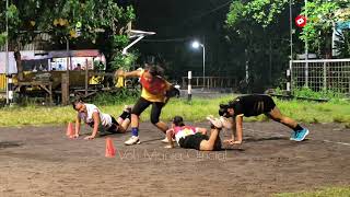 Cara Latihan Pasing Bawah  Reaksi Kelincahan Srikandi Bvoc 