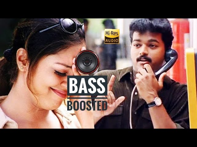 Oru Ponnu Onnu ||| Kushi ||| Bass Boosted Tamil Song ||| Vijay class=