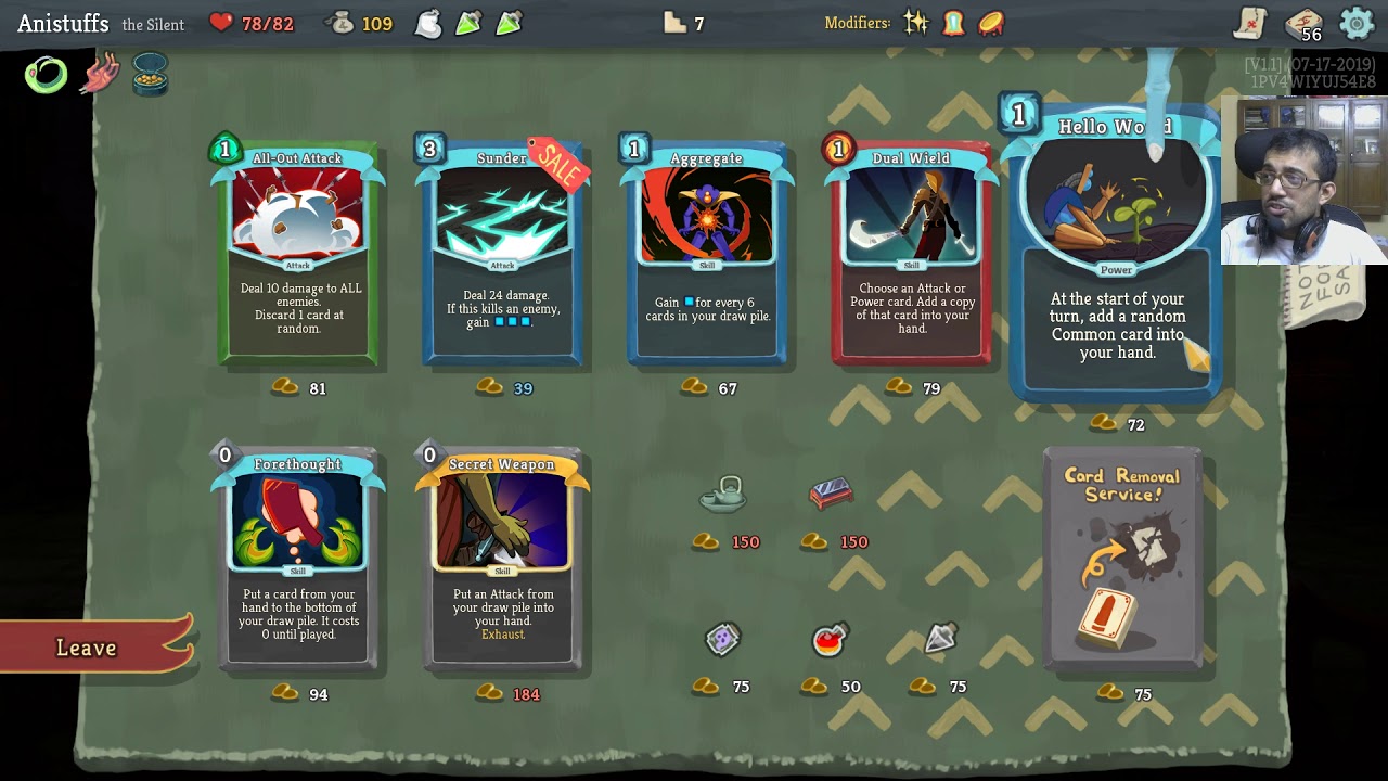 Let's Slay the Spire - Daily Climb - 2 August 2019