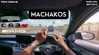 Roadtrip To Machakos Pov Drive C63S Amg