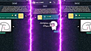 [ PRESET AM ] CHAT WA LUPA MAKAN ? BOLEH.. TAPI ... JANGAN LUPA AKU 🤣🤣