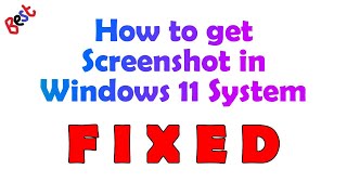 In Windows 11, here's how to take a screenshot.
