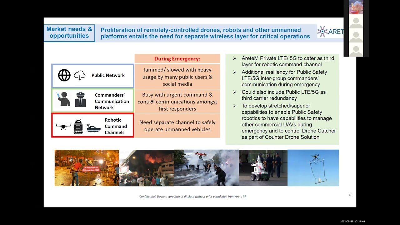 Combination of Private Cellular Network and Public Network (LTE/5G) for mission critical apps
