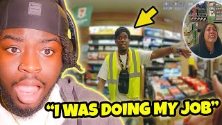 7-11 Employee Attacks Woman Picking Up Uber Eats Order