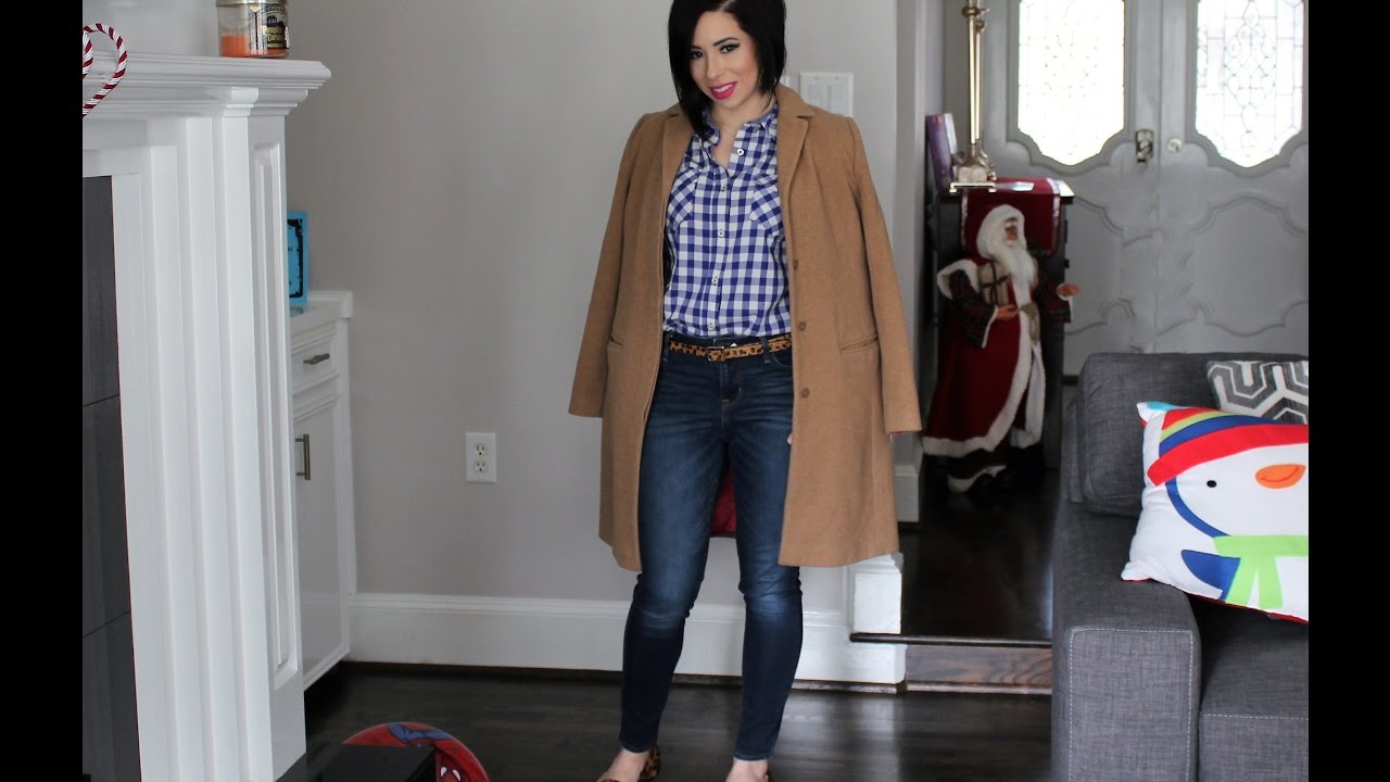 OOTD - Winter Gingham & Fuschia