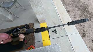 .416 Barrett MRADELR with QDL Barrett Suppressor. 2 shots at 1000y. #barrett #elr #MRADELR #shooting