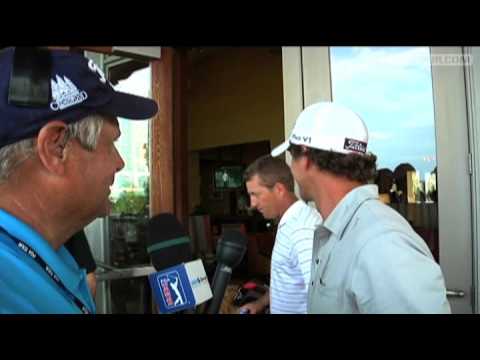 Adam Scott's interview after winning 2010 Valero T...